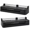 LEAN 3-w-1 Laminator z zgrzewarką i gilotyną do dokumentów A3, zdjęć, czarny