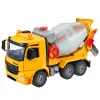 LEAN TOYS Betoniarka Budowlana z Obrotowym Bębnem Światła Dźwięki