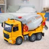 LEAN TOYS Betoniarka Budowlana z Obrotowym Bębnem Światła Dźwięki