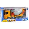 LEAN TOYS Betoniarka Budowlana z Obrotowym Bębnem Światła Dźwięki