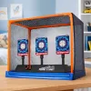 LEAN TOYS Elektroniczna tarcza strzelecka z cyfrowym licznikiem LCD i ruchomymi celami