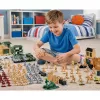 LEAN TOYS Zestaw wojskowy baza wojskowa figurki żołnierze pojazdy duży zestaw 300 szt.