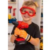 LEAN TOYS Duży zestaw narzędzi dla dzieci z bateryjnym wkrętakiem i szlifierką, 28 elementów