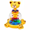 LEAN TOYS Interaktywny Bączek Tygrysek z Wirującymi Kulkami dla Niemowląt