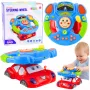 LEAN TOYS Edukacyjny Interaktywny Muzyczny Symulator Kierownicy z Projektorem