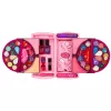 LEAN TOYS Beauty Set do Makijażu i Paznokci Kosmetyki Cienie do Powiek Lakiery do Paznokci Walizka