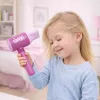 Zestaw Fryzjerski dla Dzieci LEAN TOYS - Zabawkowa Suszarka, Lustro, Grzebień i Akcesoria - Zestaw do Zabawy w Salon Piękności dla Dzieci 3+