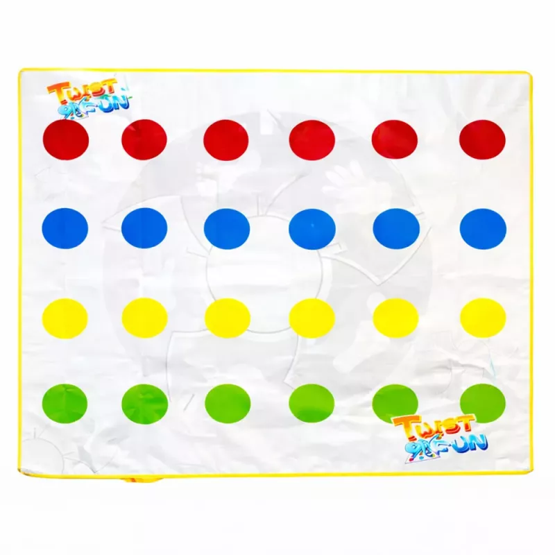 LEAN TOYS Family Twist Fun Mat Random Wheel Arcade Game