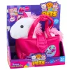 LEAN TOYS Pluszowy Jednorożec w Torbie, Biały, 25 cm