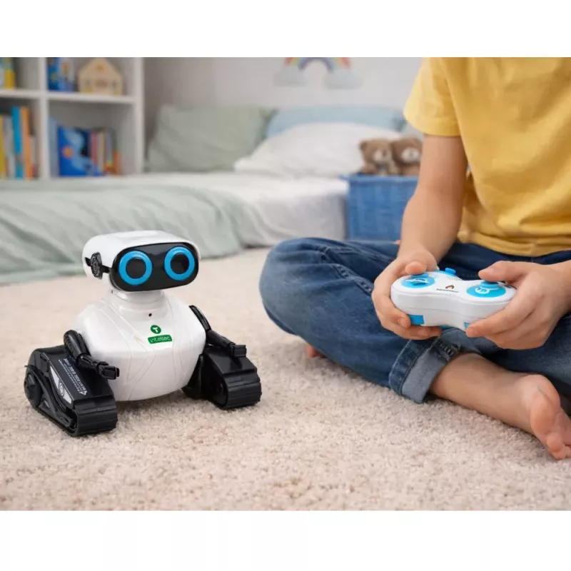 LEAN TOYS Inteligentny Robot na Gąsienicach z Pilotem RC Tańczy i Porusza się