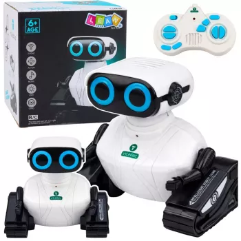 LEAN TOYS Inteligentny Robot na Gąsienicach z Pilotem RC Tańczy i Porusza się