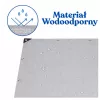 LEAN Plachta Wodoodporna Wzmocniona Ochronna Folia Przeciwdeszczowa Szara 2x4 M