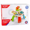 LEAN TOYS Stół Edukacyjny Interaktywne Pianino Zjeżdżalnia dla Piłek Ruchome El.