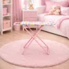 LEAN TOYS Składana Metalowa Deska do Prasowania dla Dzieci w Kropki 61 cm