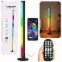 LEAN RGB LED Corner Floor Lamp Music Mode Remote Control App 90cm