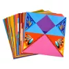 Zestaw Origami LEAN Kolorowy Papier Instrukcja 100 Arkuszy