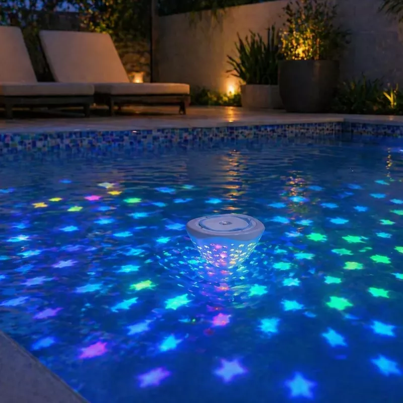 LEAN LED Pool Light do wody IP68 Fish Color LED 6 trybów