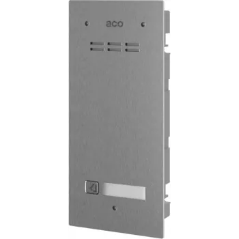ACO FAM-P-1NPACC Panel podtynkowy z czytnikiem RFID dla 1 abonenta, srebrny