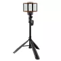 NEO TOOLS Lampa akumulatorowa na statywie 5000lm + Ładowarka