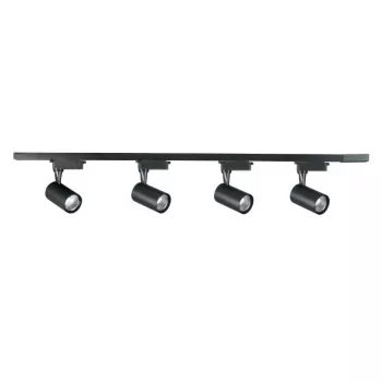 System oświetlenia szynowego LED STR-4X15W-B 15W 4 punkty 60W 5200lm 4000K Czarny