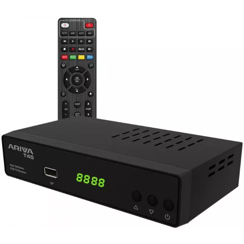 Ferguson Ariva T45 DVB-T2 HD Digital TV Receiver z USB PVR