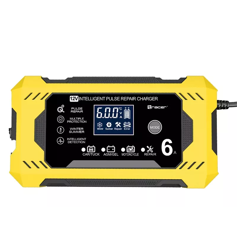 Tracer 47776 DT126 Prostownik 12V 6A Diagnostyka i Konserwacja