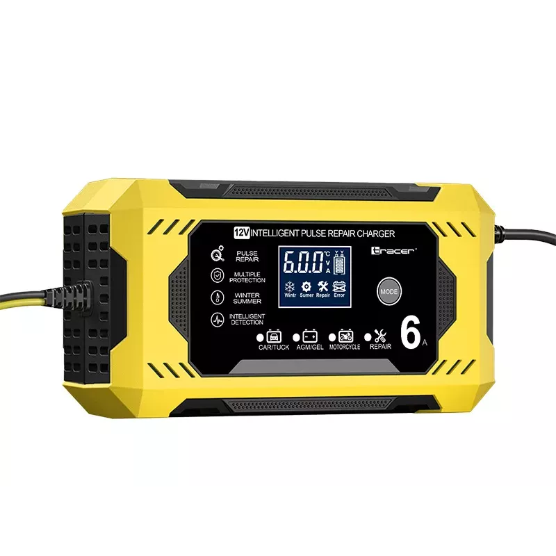 Tracer 47776 DT126 Prostownik 12V 6A Diagnostyka i Konserwacja