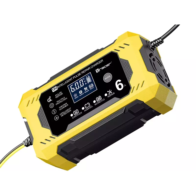 Tracer 47776 DT126 Prostownik 12V 6A Diagnostyka i Konserwacja