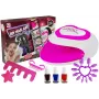 Zestaw lakierów do paznokci dla dzieci LEAN TOYS + Lampa do paznokci