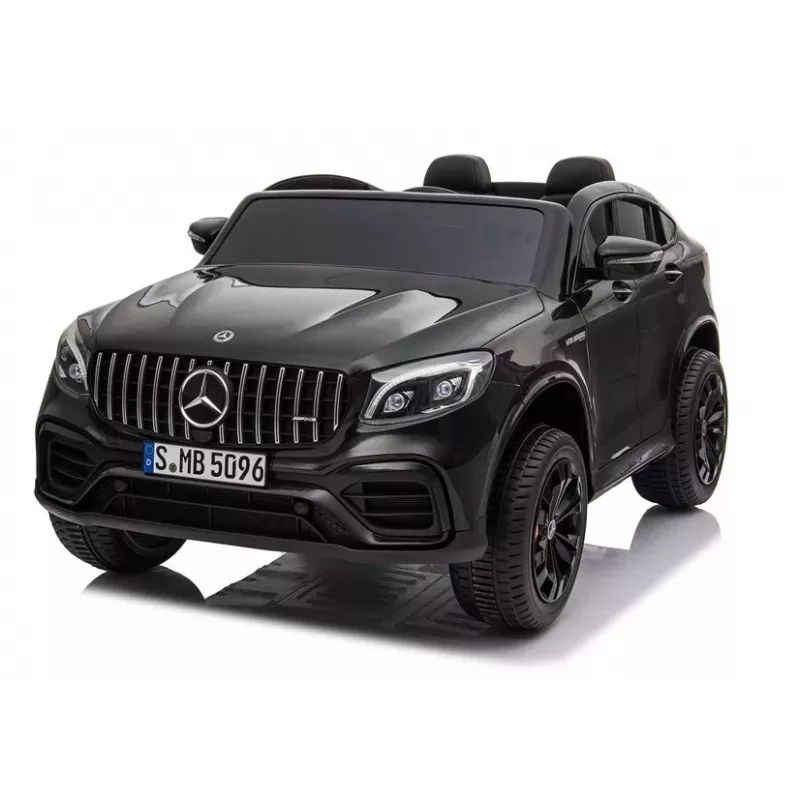 LEAN CARS Elektryczny samochodzik dla dzieci Mercedes GLC 63S QLS MP4 Malowany na czarno