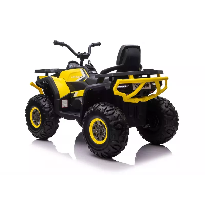 QUAD LOCK Elektryczny Quad XMX607 dla Dzieci z Oświetleniem LED i MP3 - Żółty