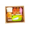 LEAN TOYS Zestaw do Krojenia Hot-Dogów z Koszykiem