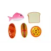LEAN TOYS Zestaw do Krojenia Hot-Dogów z Koszykiem