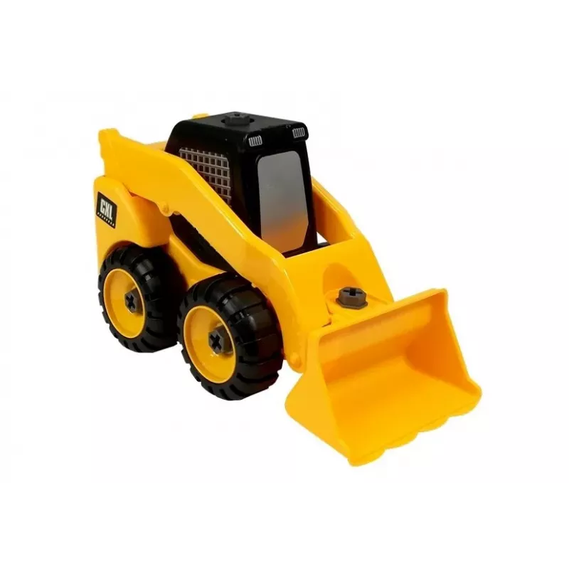 Zestaw Plac Budowy LEAN TOYS Koparka Wywrotka Dźwig