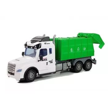 LEAN TOYS Śmieciarka Zdalnie Sterowana RC 1:16 Skala 2.4 GHz