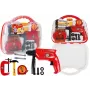 Zestaw narzędzi LEAN TOYS w walizce, wiertarka, śrubokręty, młotek