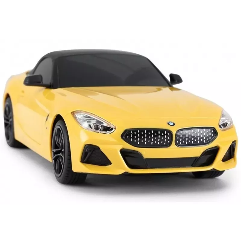 Samochód zdalnie sterowany R/C BMW Z4 Roadster Rastar 1:18 Żółty