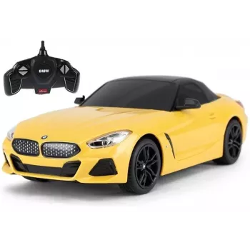 Samochód zdalnie sterowany R/C BMW Z4 Roadster Rastar 1:18 Żółty