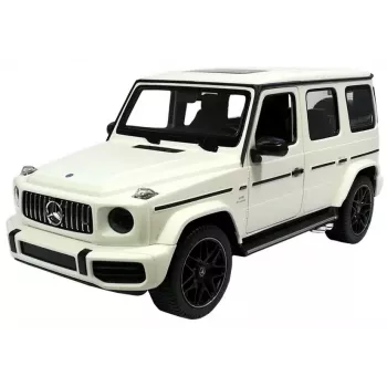 Mercedes G63 AMG Rastar Zdalnie Sterowany Samochód Terenowy R/C Biały 1:14