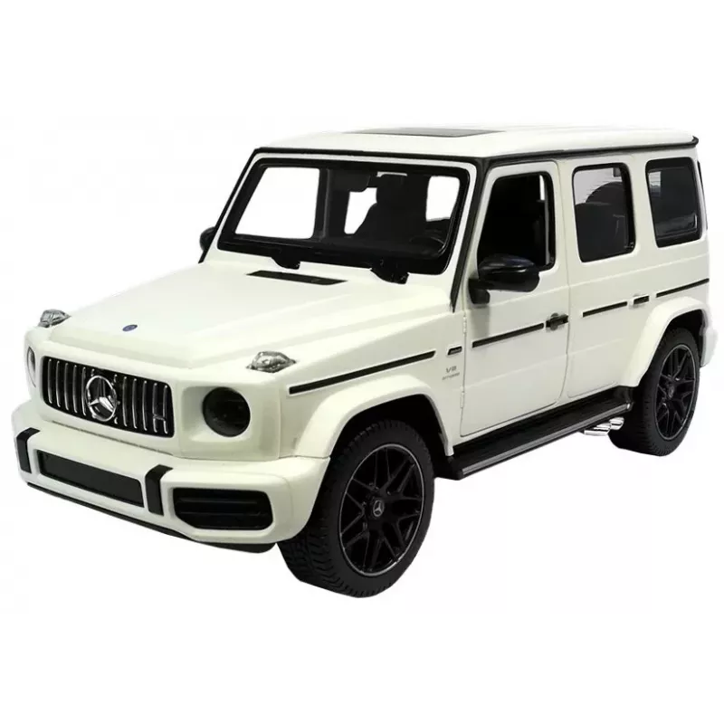 Mercedes G63 AMG Rastar Zdalnie Sterowany Samochód Terenowy R/C Biały 1:14
