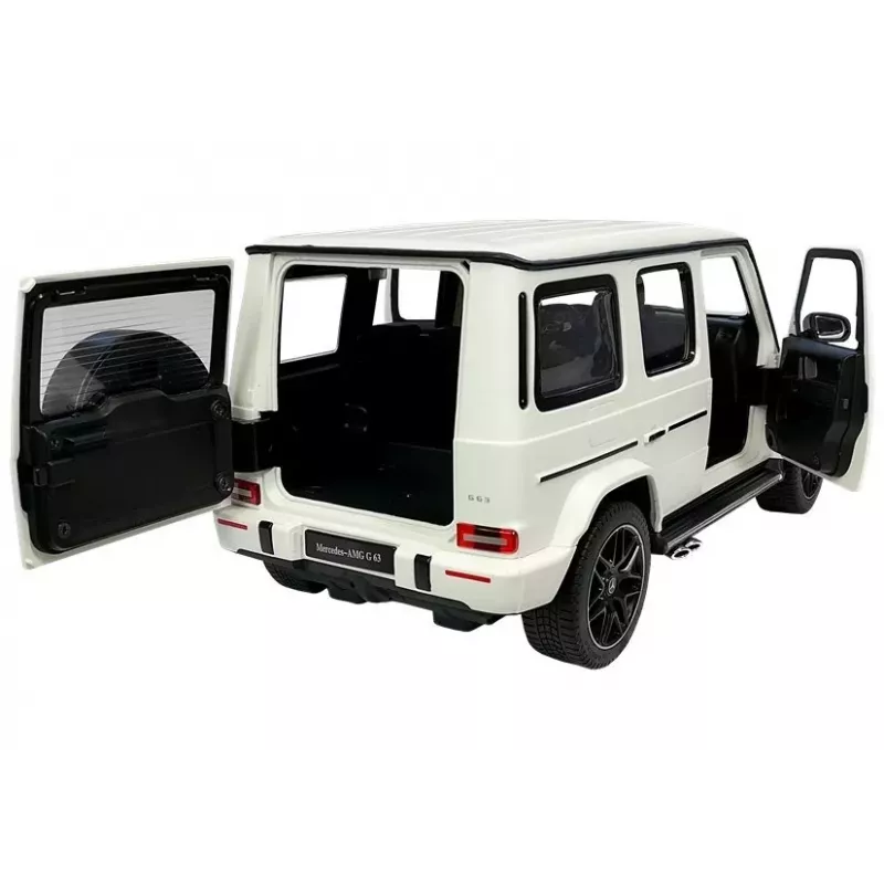 Mercedes G63 AMG Rastar Zdalnie Sterowany Samochód Terenowy R/C Biały 1:14