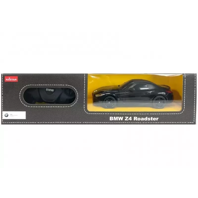 BMW Z4 Roadster Samochód Zdalnie Sterowany RC Rastar Czarny 1:24