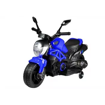 LEAN CARS Elektryczny motocykl na pedały GTM1188 Niebieski