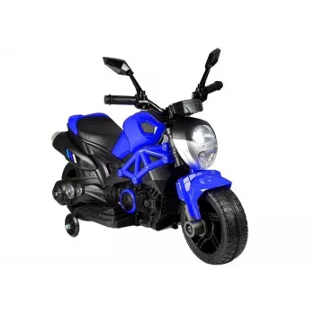LEAN CARS Elektryczny motocykl na pedały GTM1188 Niebieski