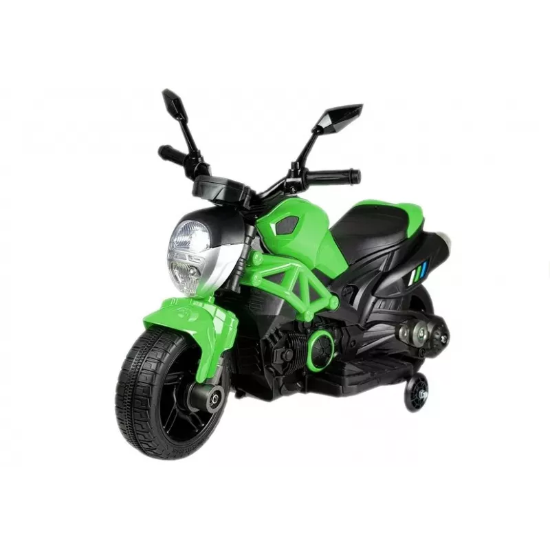 LEAN CARS Elektryczny motocykl na pedały GTM1188 Zielony