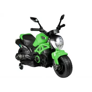 LEAN CARS Elektryczny motocykl na pedały GTM1188 Zielony