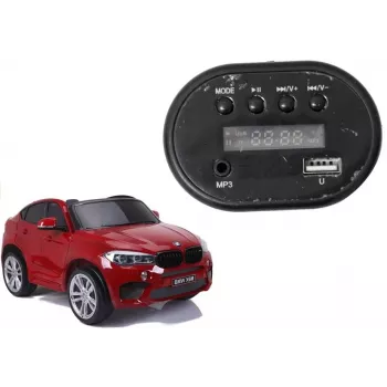 Panel radiowy LEAN CARS do elektrycznego samochodzika BMW X6M