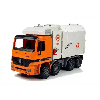 LEAN TOYS Napędzana Śmieciarka Kosz na Śmieci