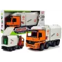 LEAN TOYS Napędzana Śmieciarka Kosz na Śmieci