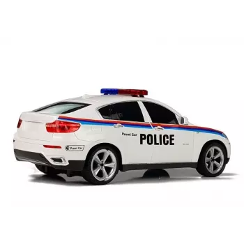 Samochód zdalnie sterowany Police Coupe R/C 4861 Lean Toys